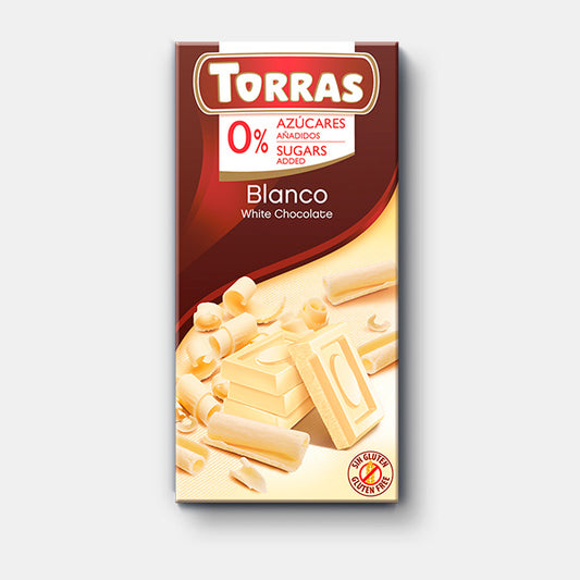 CHOCOLATE SIN AZÚCAR TORRAS (75G)